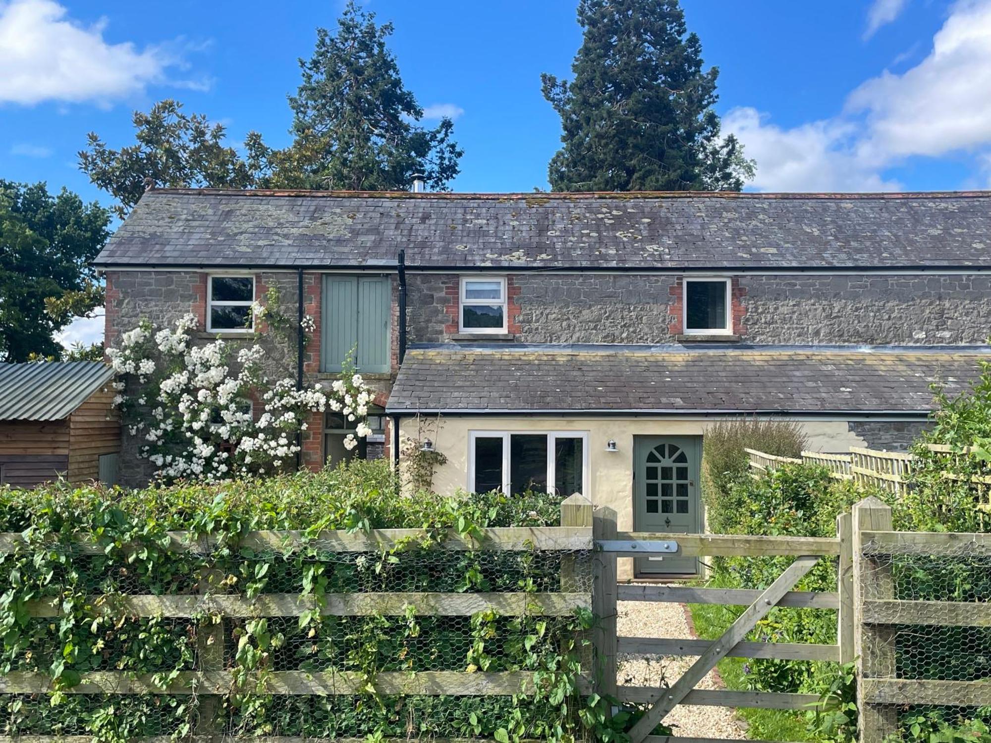 Relaxing Cottage In The Beautiful Usk Valley Buitenkant foto